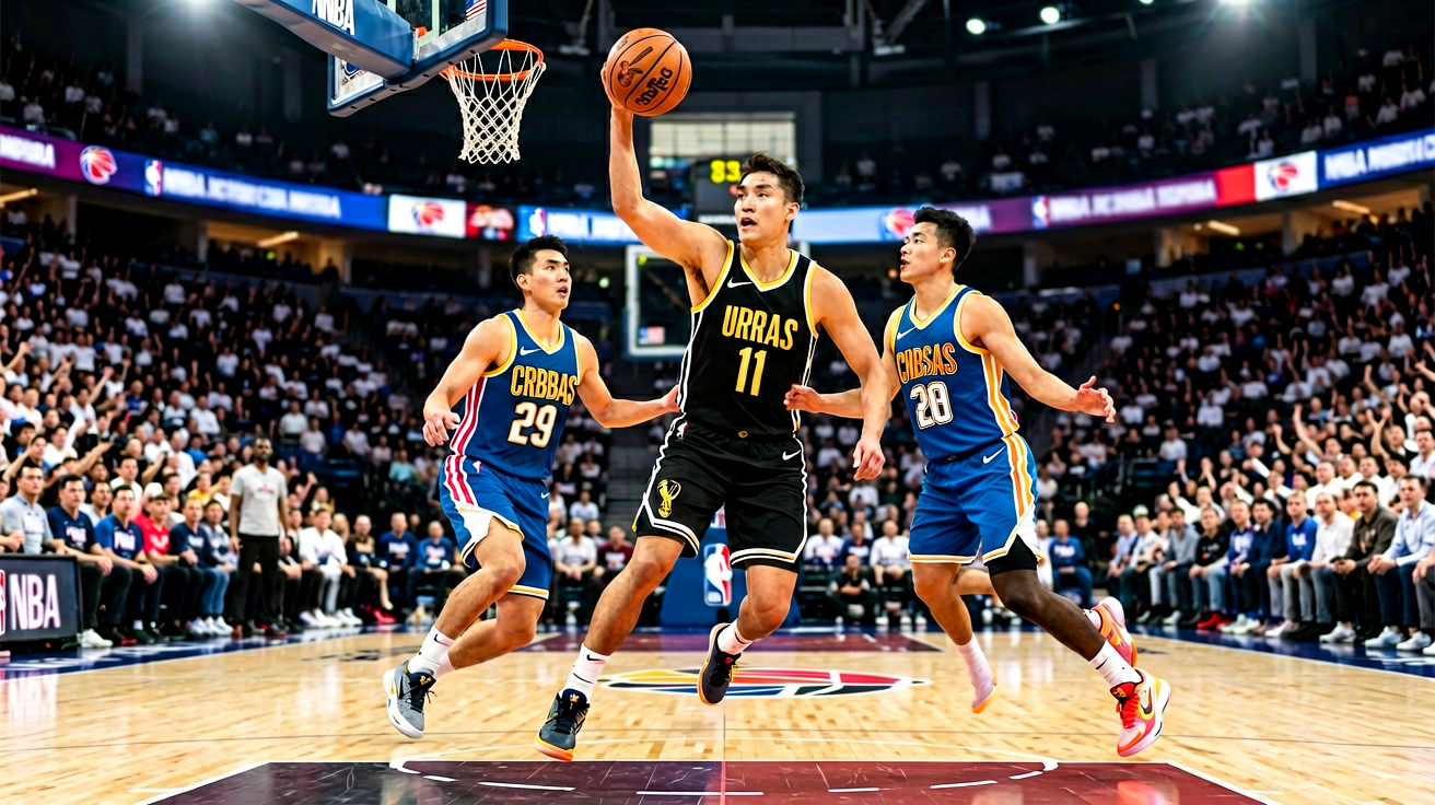 NBA篮球职业联赛精彩瞬间